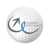 Golfball mit Blue Ribbon Logo