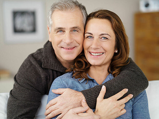 Ein Paar als Symbolfeld für das Umfeld von Prostatakrebs Betroffenen